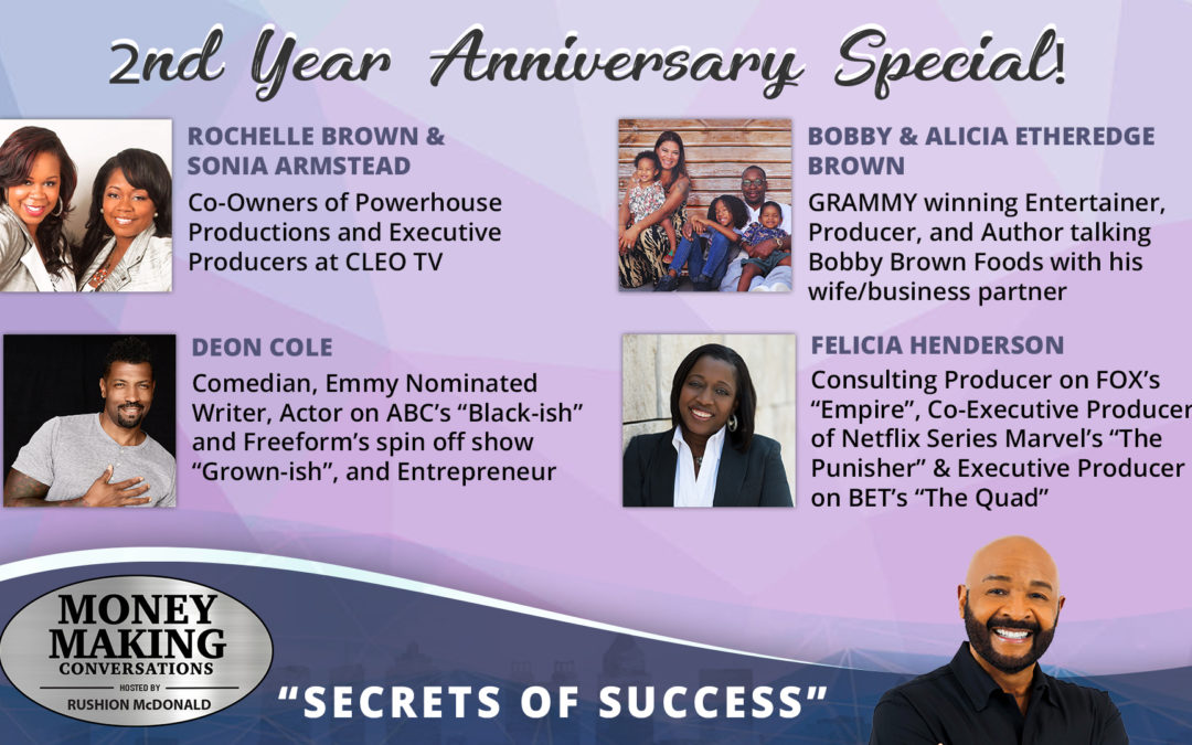 Money Making Conversations: Bobby Brown, Deon Cole, Felicia D. Henderson, Rochelle Brown & Sonia Armstead
