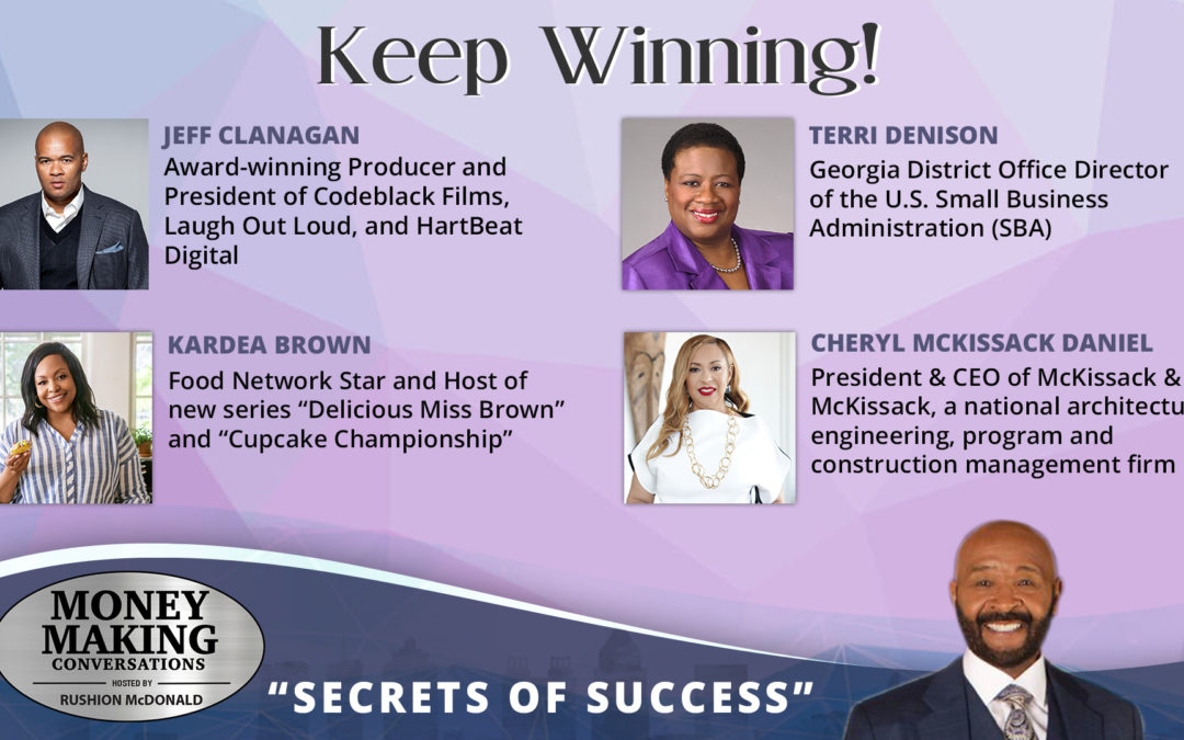 Money Making Conversations: Kardea Brown, Jeff Clanagan, Terri Denison & Cheryl McKissack Daniel