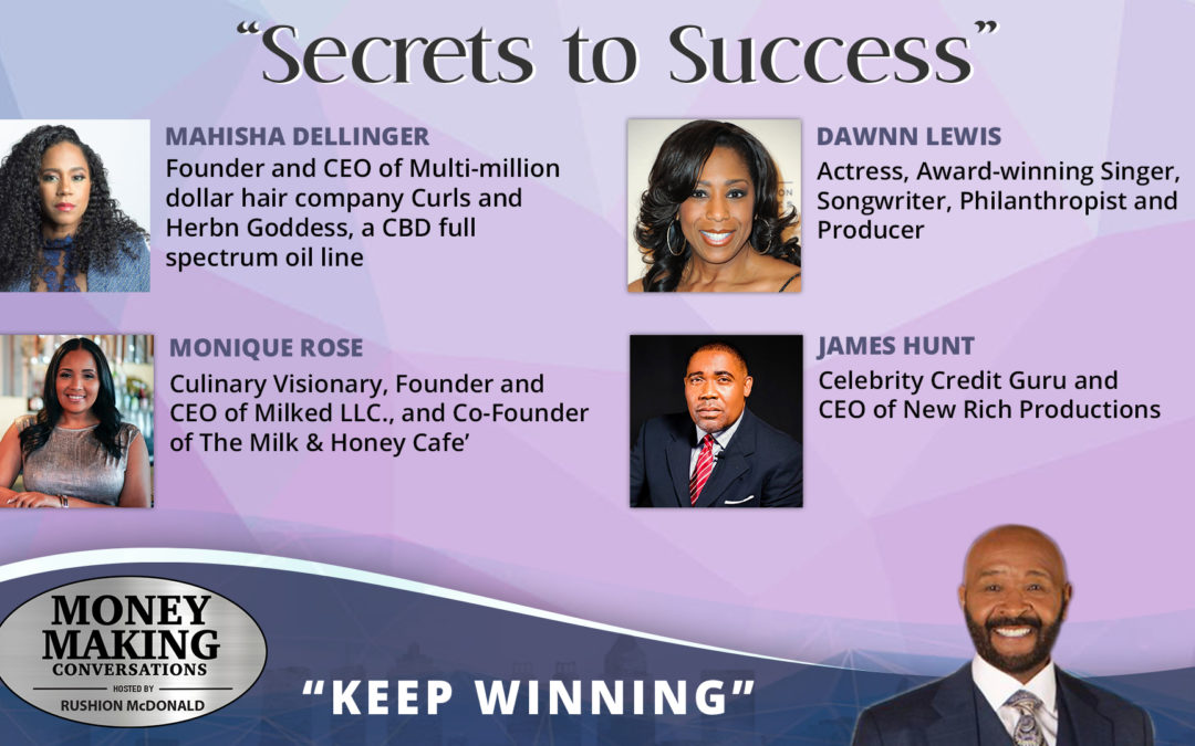 Dawnn Lewis, Mahisha Dellinger, Monique Rose & James Hunt