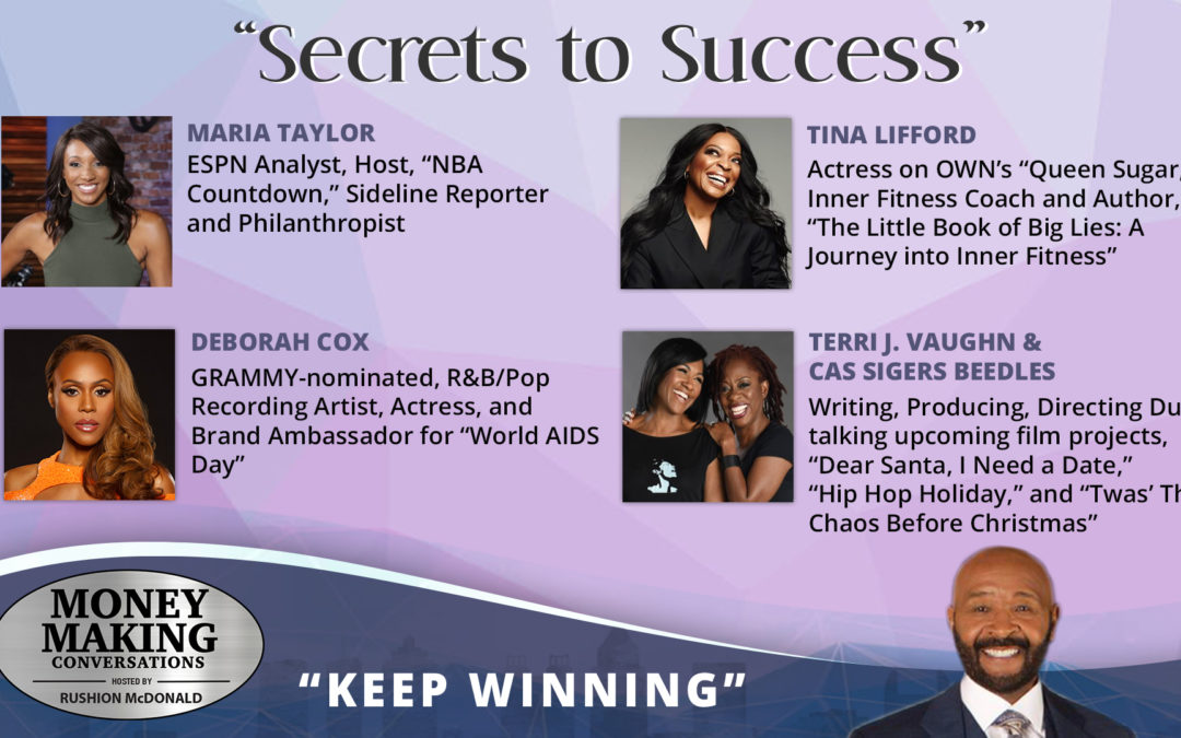 Maria Taylor, Tina Lifford, Deborah Cox, Terri J. Vaughn & Cas Sigers-Beedles