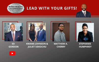 Matthew A. Cherry, Stephanie Humphrey, Ed Gordon, Kwame Johnson & Juliet Udeochu