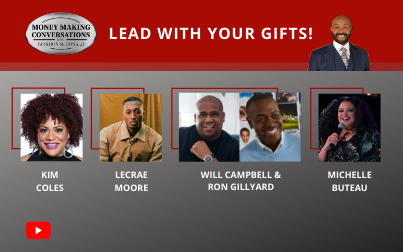 Lecrae, Kim Coles, Will Campbell, Ron Gillyard & Michelle Buteau