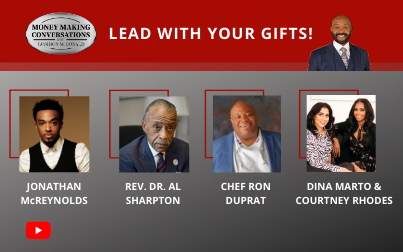 Jonathan McReynolds, Reverend Al Sharpton, Chef Ron Duprat, Dina Marto & Courtney Rhodes