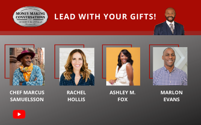 Chef Marcus Samuelsson, Rachel Hollis, Ashley M. Fox & Marlon Evans