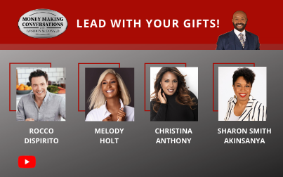 Rocco DiSpirito – Award-winning Chef and author; Melody Holt – Star on “Love & Marriage: Huntsville”; Christina Anthony – Actress on ABC’s “Mixed-ish”; & Sharon Smith-Akinsanya –CEO of an award-winning diversity, equity, and inclusion market
