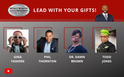 British comedian Gina Yashere, Gospel Music Exec Phil Thornton, sports Psychiatrist Dr. Dawn Brown & Donutologist Todd Jones