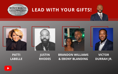 Legendary Singer Patti LaBelle, Award-winning Music Producer Justin Rhodes, Victor Durrah Jr., Brandon “Puncho” Williams & Ebony Blanding
