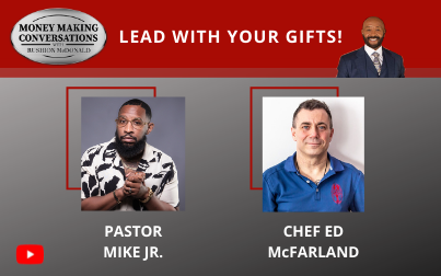 Stellar Award winning Pastor Mike Jr. and NYC Lobster Chef Ed McFarland