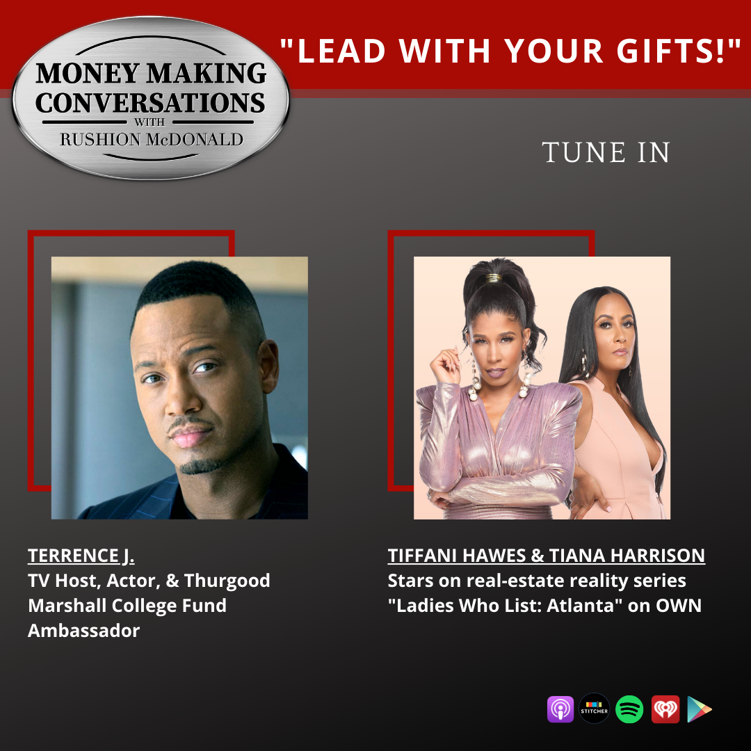 MMC Square 3-1 money making conversations British comedian Gina Yashere, Gospel Music Exec Phil Thornton