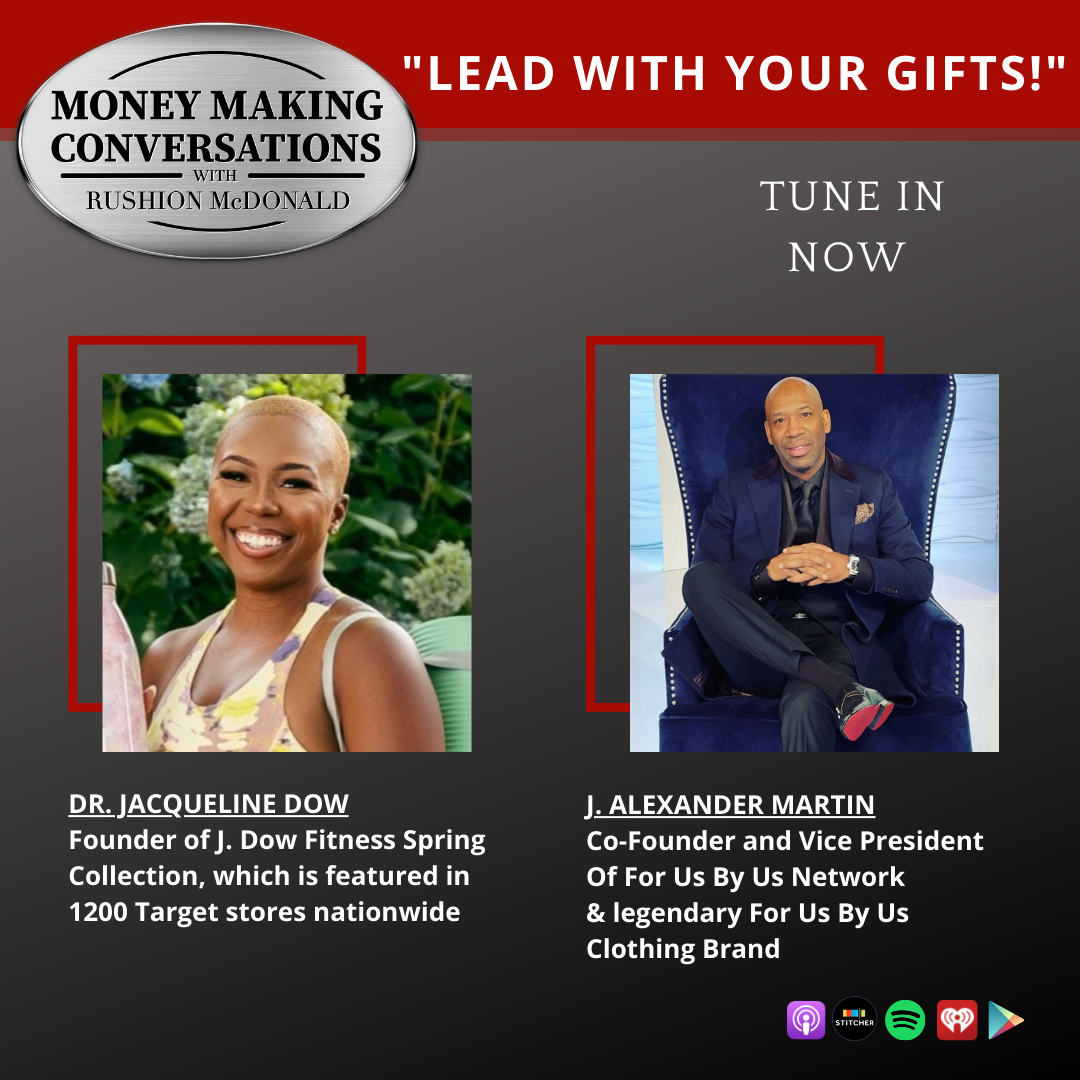 MMC Square 4-5 money making conversations British comedian Gina Yashere, Gospel Music Exec Phil Thornton