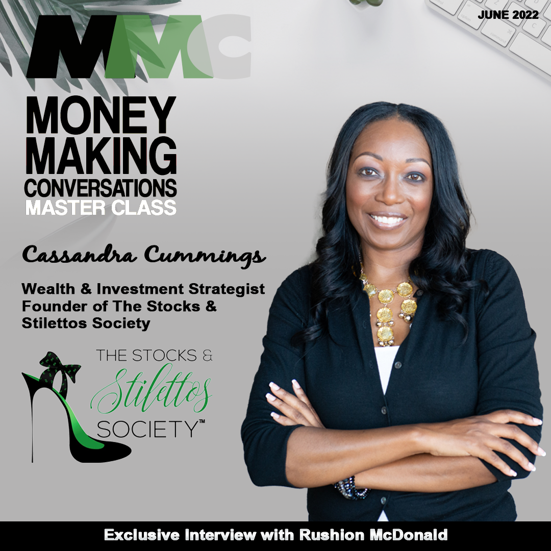 Stocks and Stilettos founder Cassandra Cummings