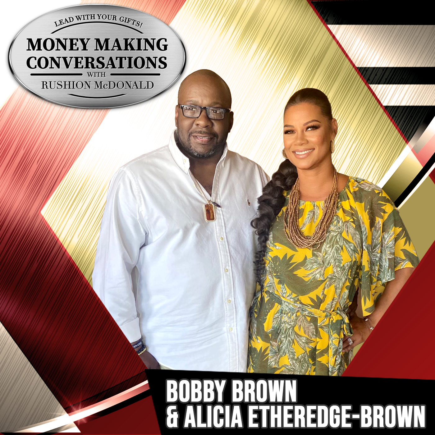 money making conversations British comedian Gina Yashere, Gospel Music Exec Phil Thornton