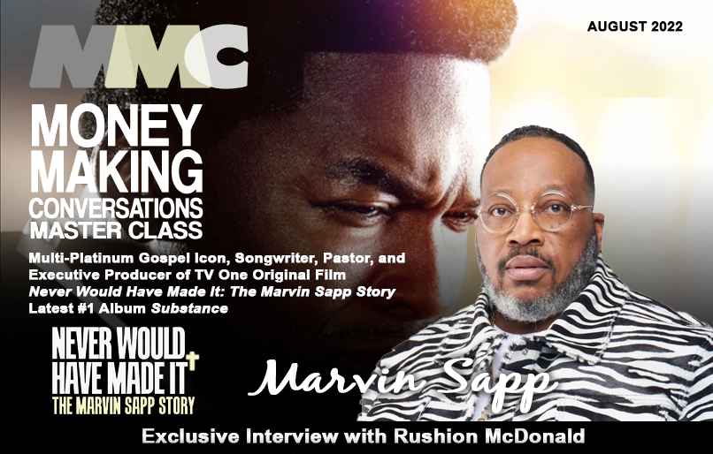 Exclusive: Bishop Marvin Sapp reveals all in new biopic “Never Would Have Made it” Premiering on TV One.