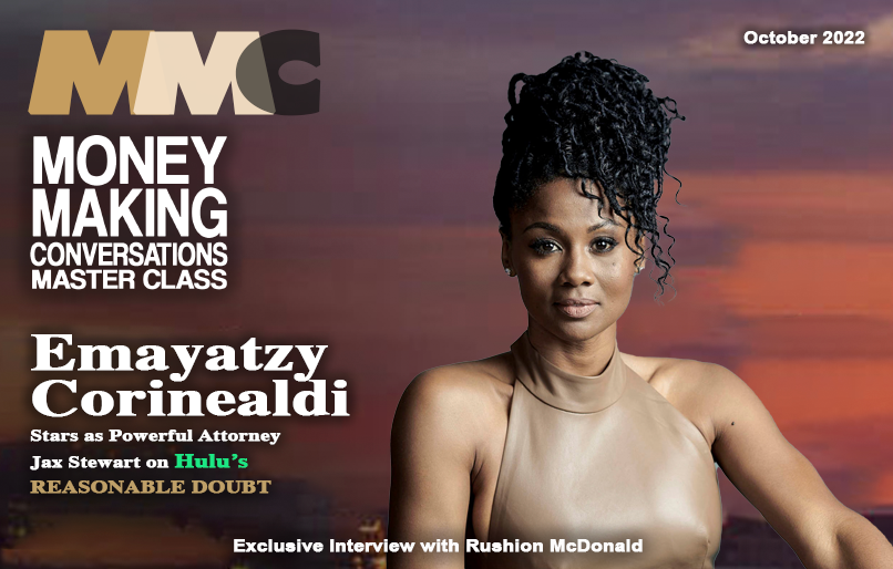 Emayatzy Corinealdi, Jax Stewart on Hulu’s REASONABLE DOUBT, discusses working with Kerry Washington, Michael Ealy and more!