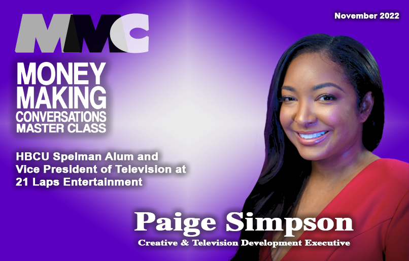 Paige Simpson, Vice President of 21 Laps Entertainment discusses HBCU contributing to her success in the entertainment industry.